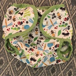 Thirsties cloth diaper wrap/cover size medium